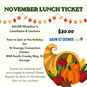 November Lunch & Lecture
